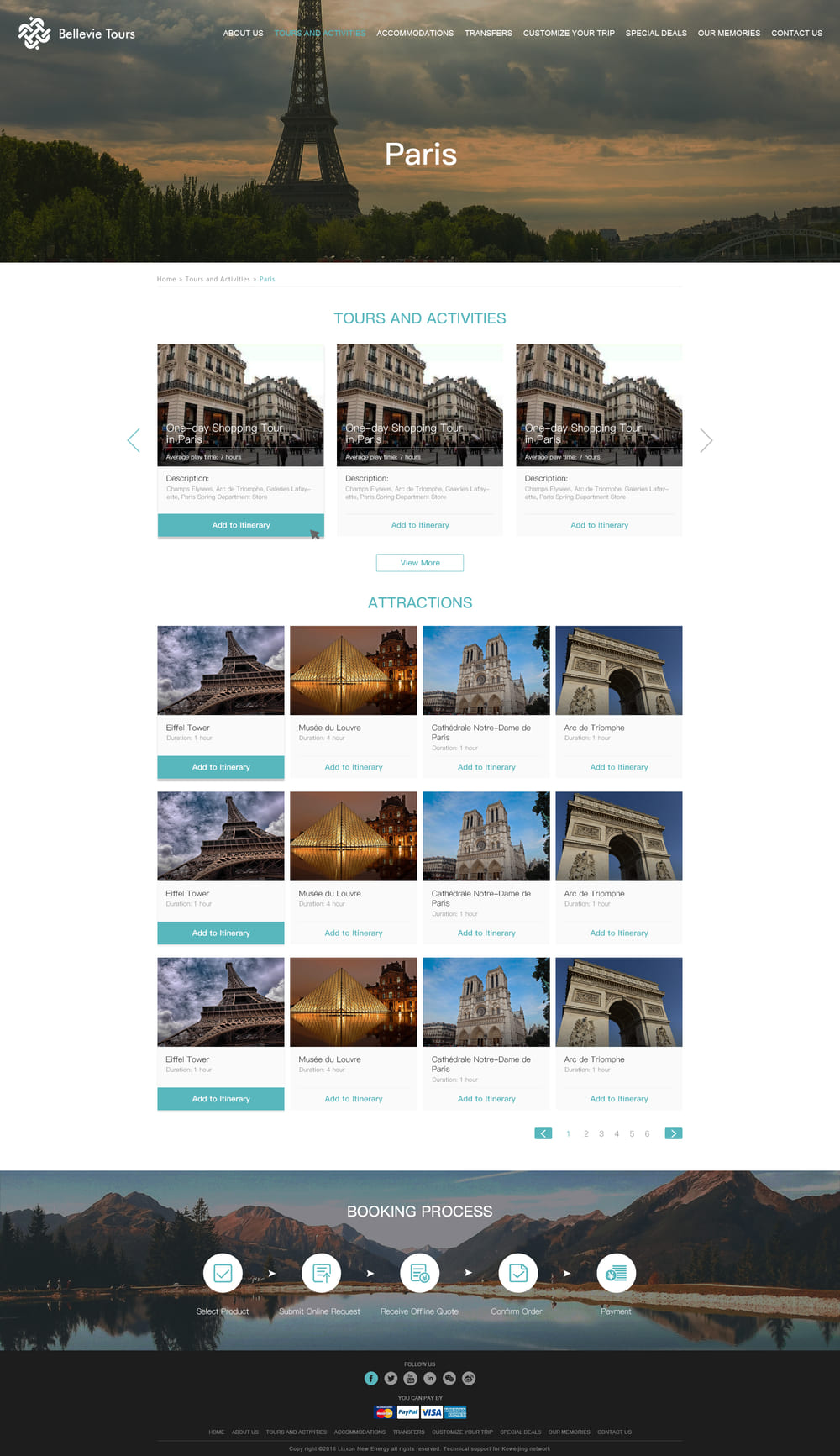 旅游网站建设案例_Bellevie - 截图13