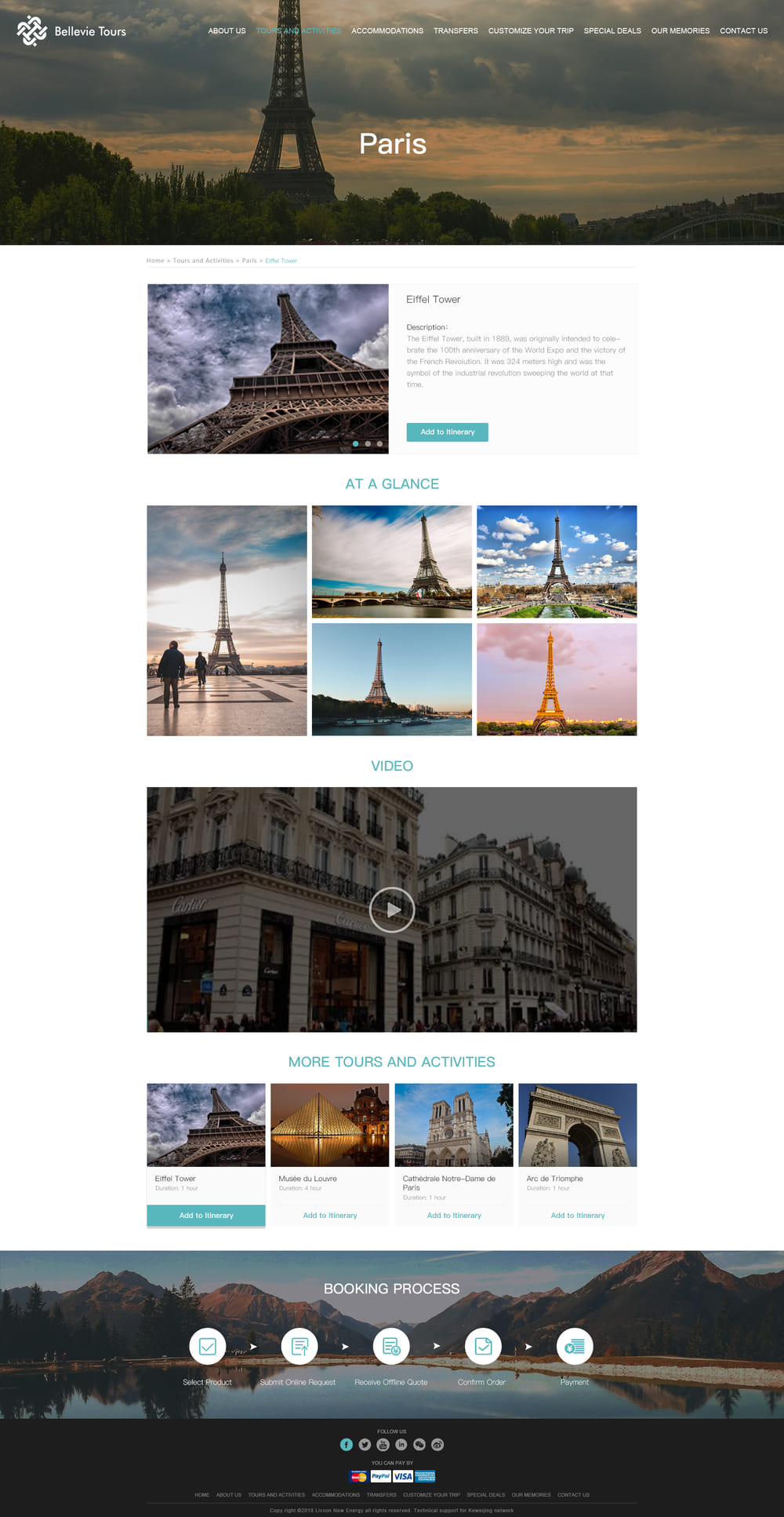 旅游网站建设案例_Bellevie - 截图2